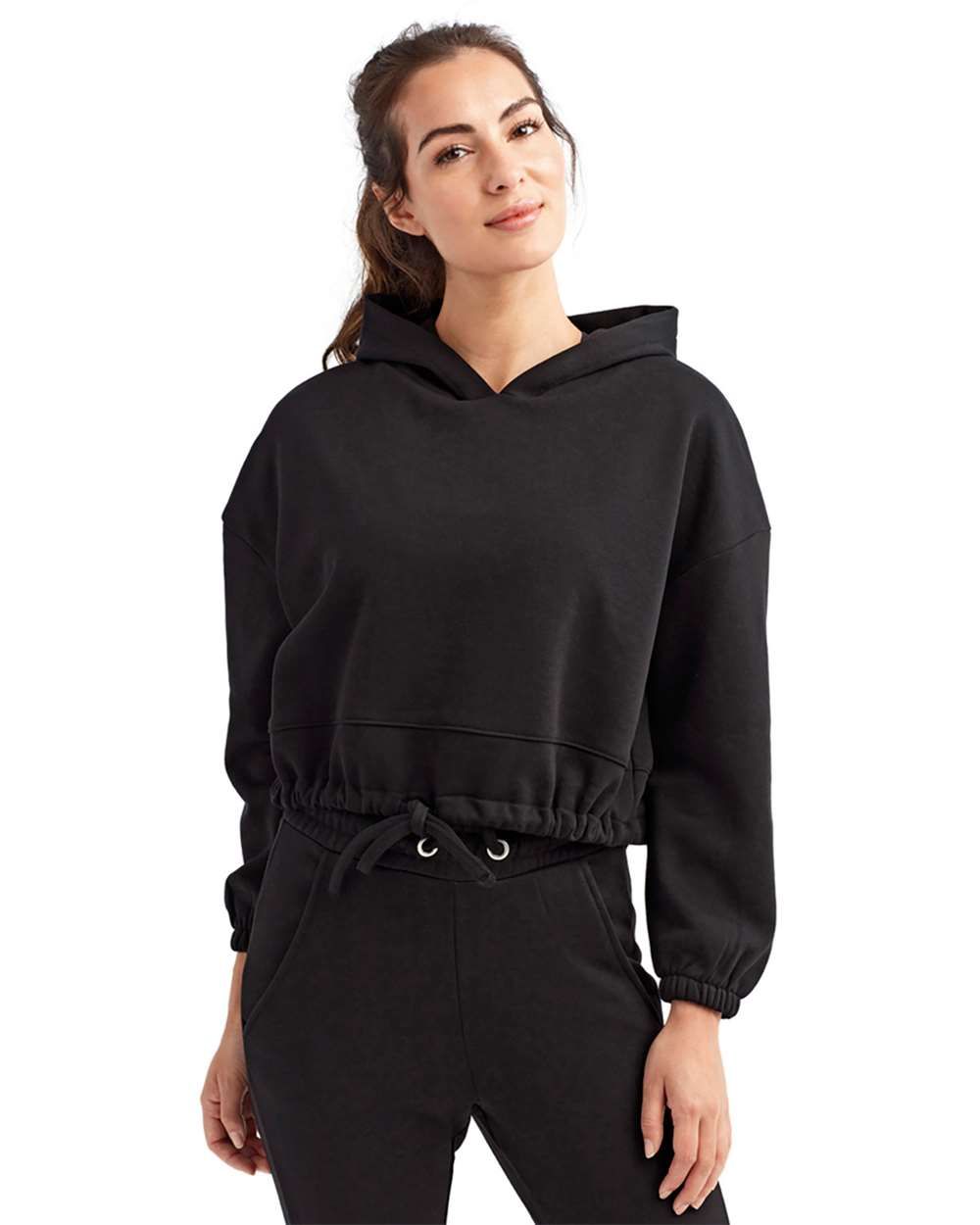 Women's Cropped Maria Hooded Sweatshirt -