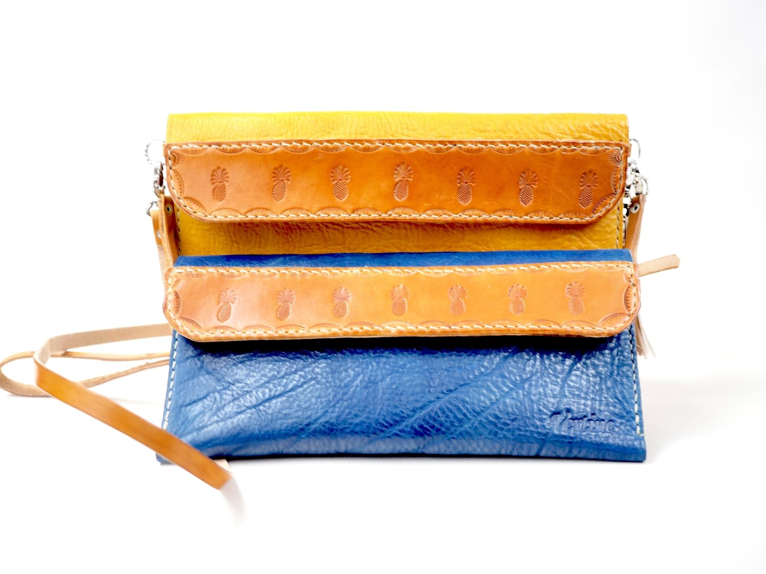 Siena cross shoulder/clutch two in one bag(s), Available color: (any combination at your choice)  yellow, blue, sand, black, red, brown at your choice