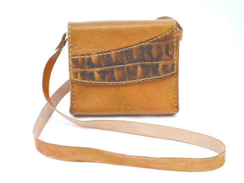 Venice small half curve Cross Shoulder/Clutch/Whistler bag, Available color: yellow, sand, blue, black