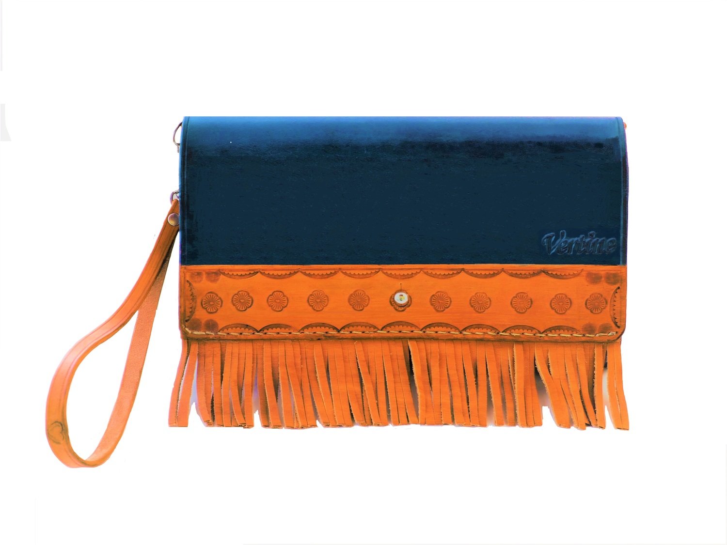 Cassis Classic Flange Cross Shoulder/Clutch/Whistler bag, Available color: blue/sand, black/sand, sand/sand