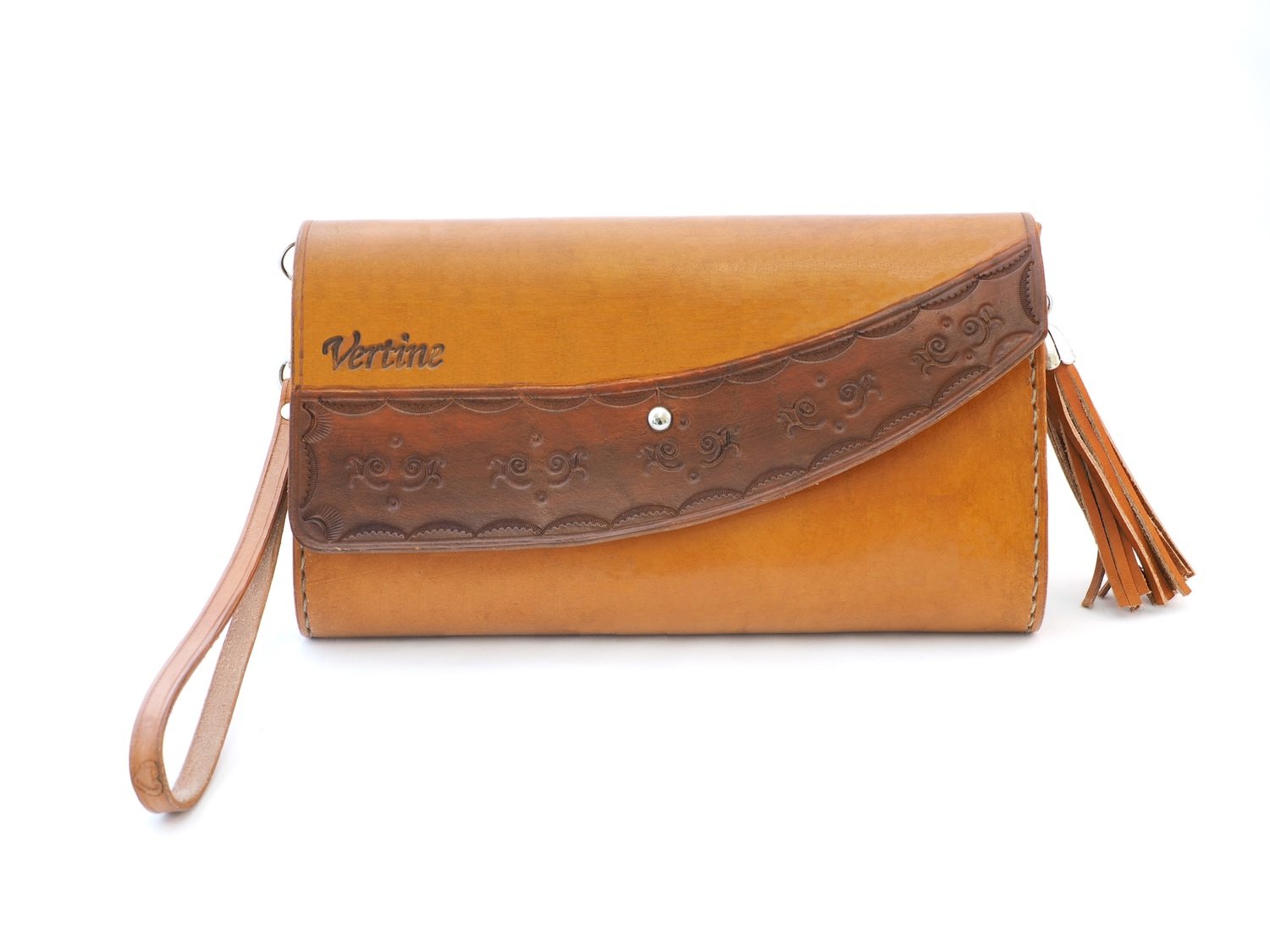 Cassis Classic half curve Cross Shoulder/Clutch/Whistler bag, Available color: sand/brown, blue/brown, black/brown