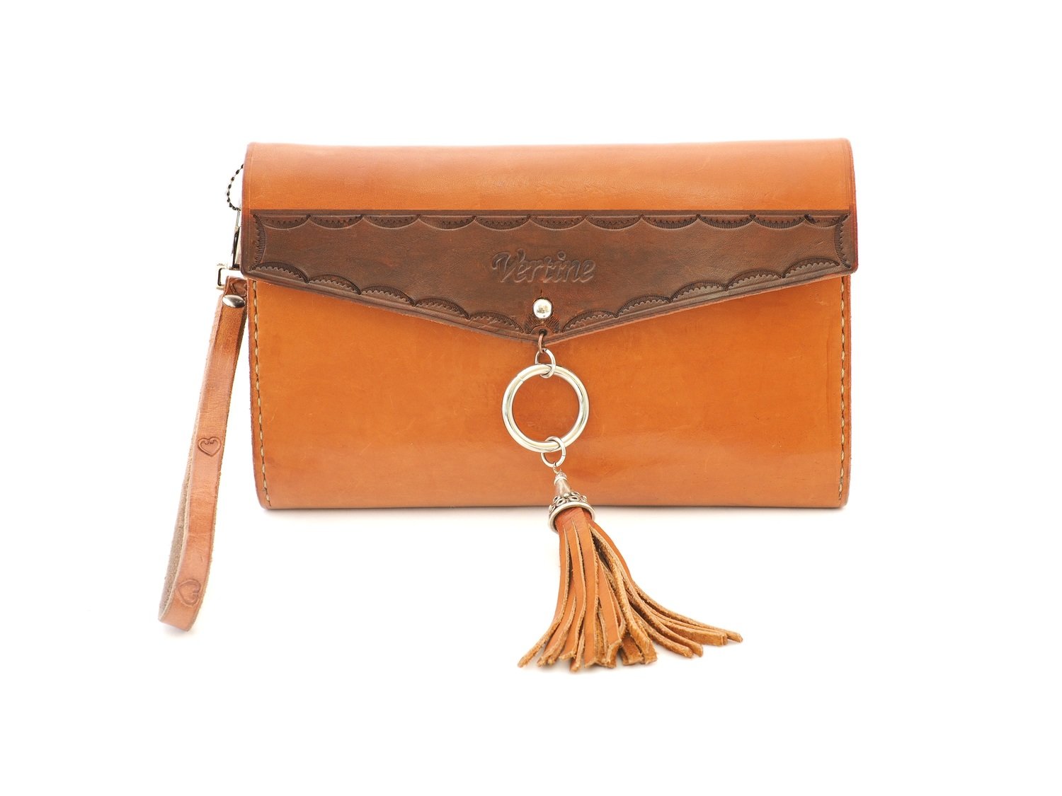 Cassis Cross Shoulder/Clutch/Whistler Middle triangle bag, Available color: sand/brown, blue/sand, black/sand