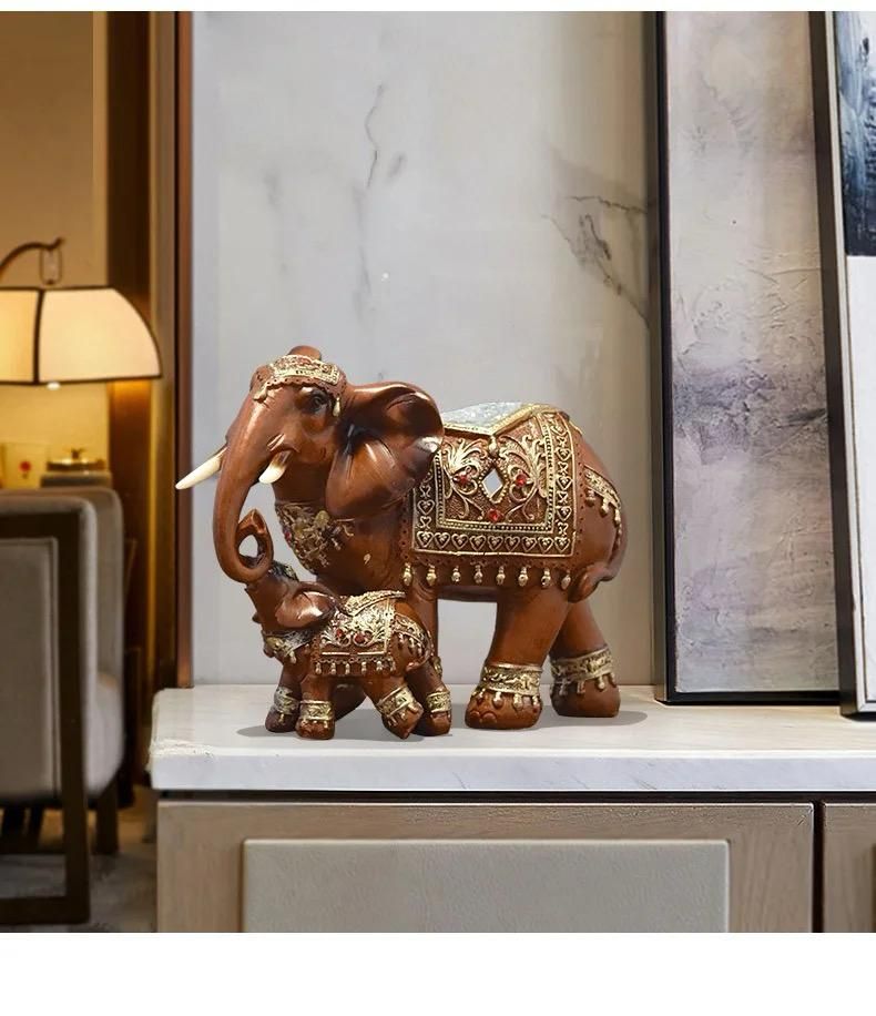 🐘✨ Elegant Mother & Baby Elephant Figurine – 🐘✨ Elegant Mother & Baby Elephant Figurine –