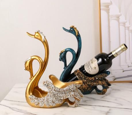 ✨ Luxury Swan Wine Holder – Elegant Home & Bar Décor ✨ Luxury Swan Wine Holder – Elegant Home & Bar Décor