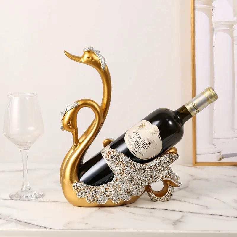 ✨ Luxury Swan Wine Holder – Elegant Home & Bar Décor ✨ Luxury Swan Wine Holder – Elegant Home & Bar Décor