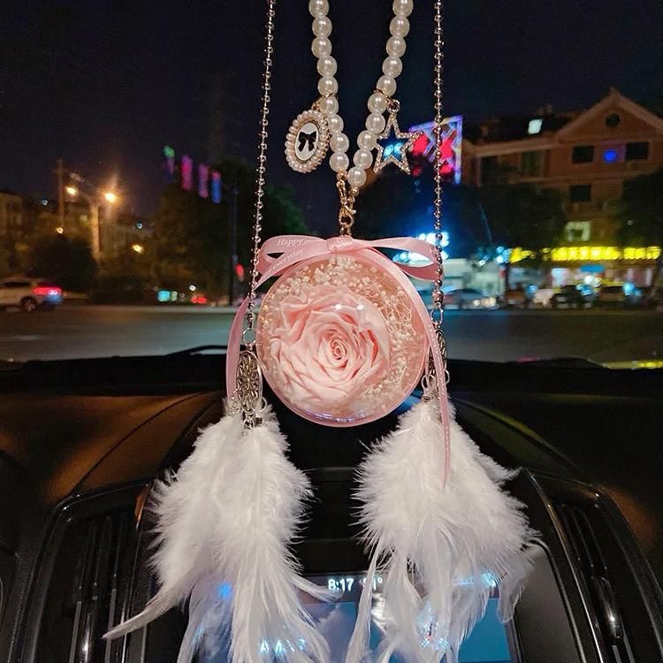 🌹 Enchanted Rose Car Hanging Charm 🌹 Enchanted Rose Car Hanging Charm