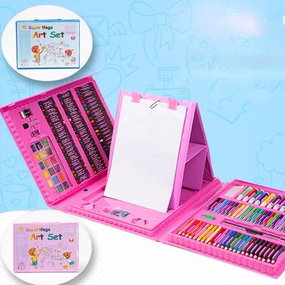 🎨 Super Mega Art Set for Kids – 208-Piece Creative Kit 🌈🖍️ 🎨 Super Mega Art Set for Kids – 208-Piece Creative Kit 🌈🖍️