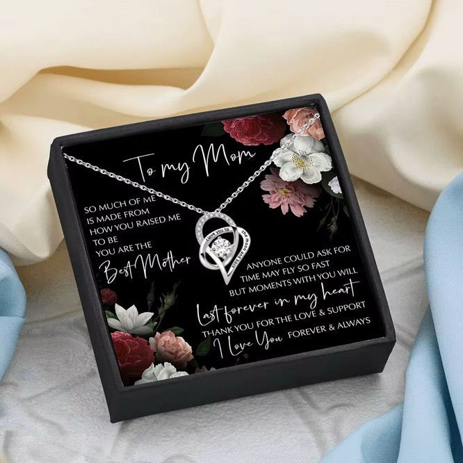 💖 To My Mom 💐 Forever in My Heart Necklace – A Mother’s Day Gift 💎 💖 To My Mom 💐 Forever in My Heart Necklace – A Mother’s Day Gift 💎