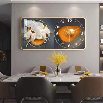 Magical Unicorn Wall Art with Clock – Whimsy Meets Functionality 🕒