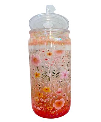 Orange Blossom Snow Globe Tumbler