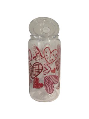 Red Love Heart Tumbler