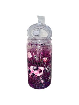 Birthday Queen Snowglobe Tumbler