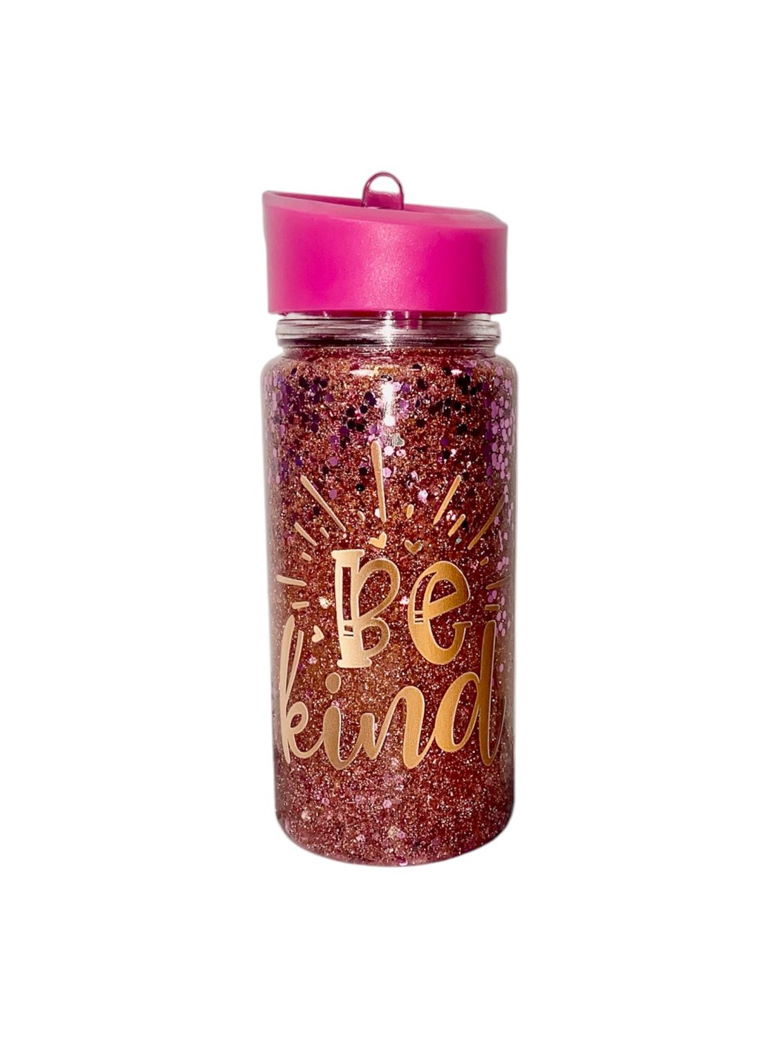 Kindness in Rose Gold Snow Globe Tumbler