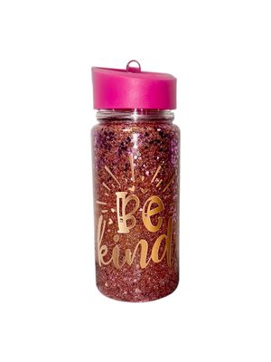 Kindness in Rose Gold Snow Globe Tumbler