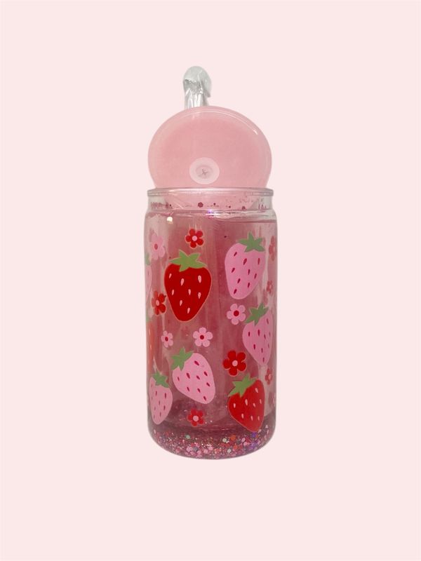 Strawberry Sparkle Tumbler