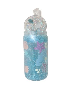 Aqua Drift Snowglobe Tumbler