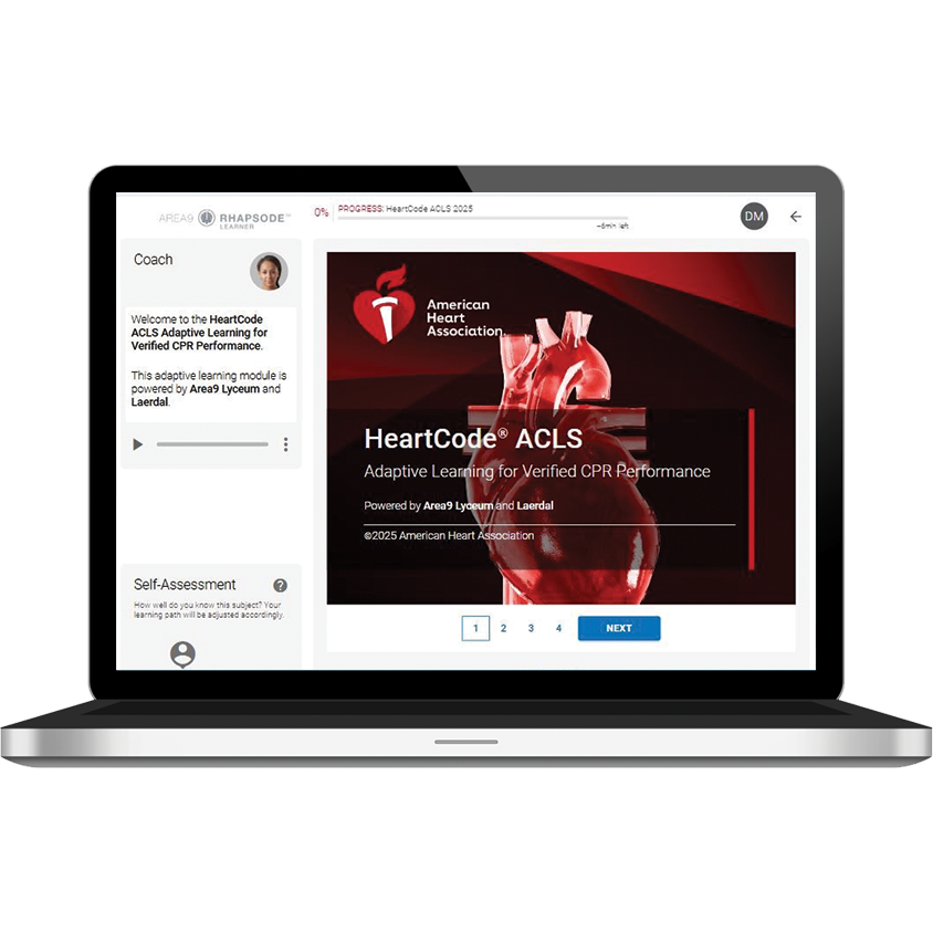 HeartCode ACLS Online Course