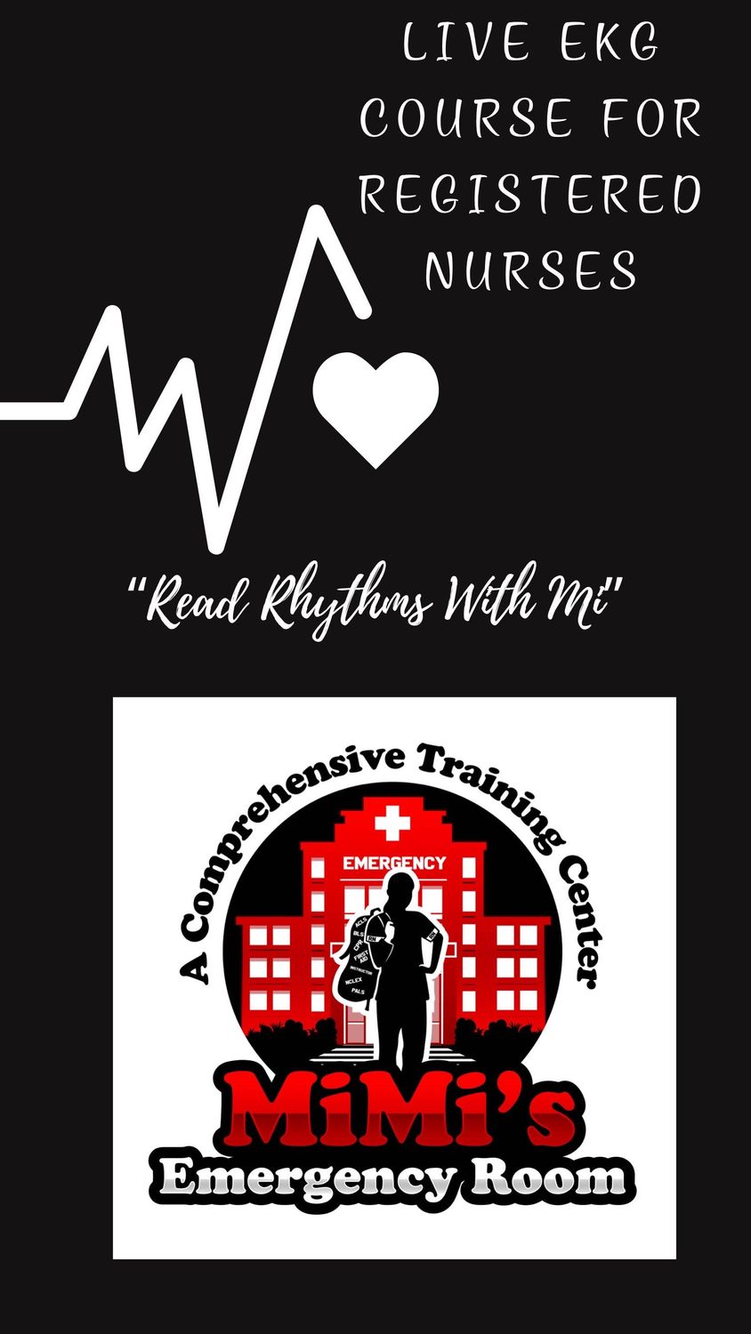 Live Instructor Lead EKG course