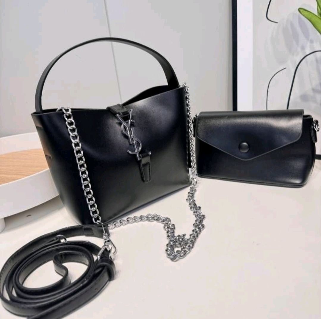 Borsa secchiello con pochette YSL