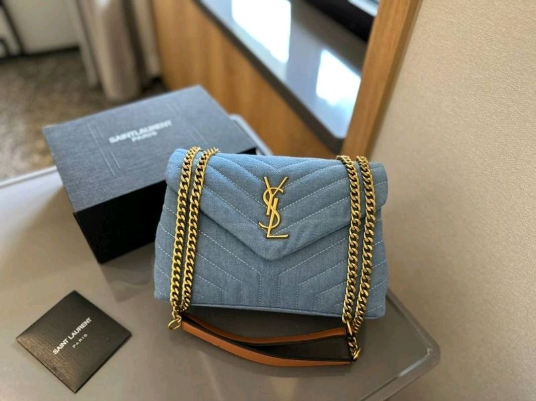 Borsa Lou Lou Denim YSL
