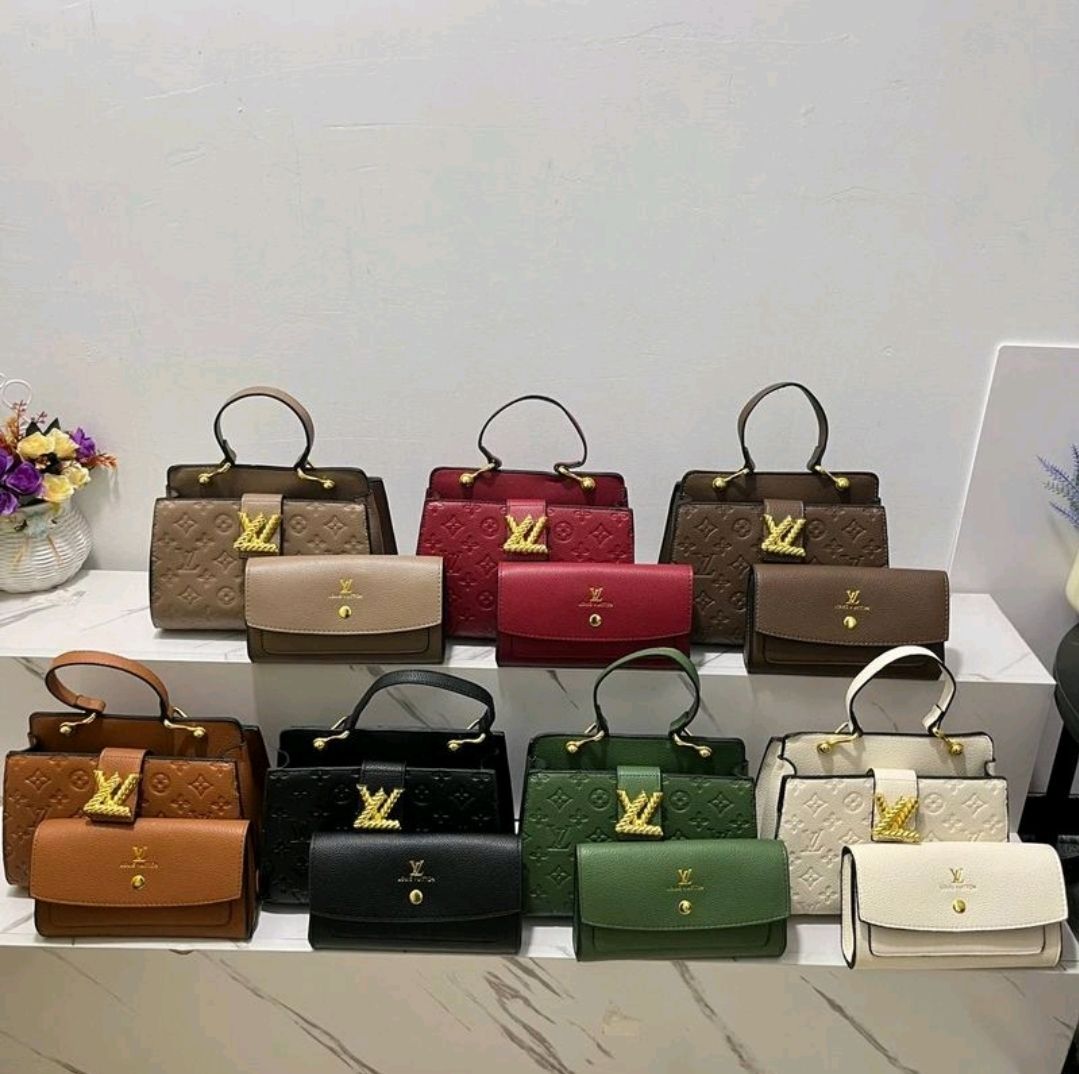 Borsa LV con pochette 