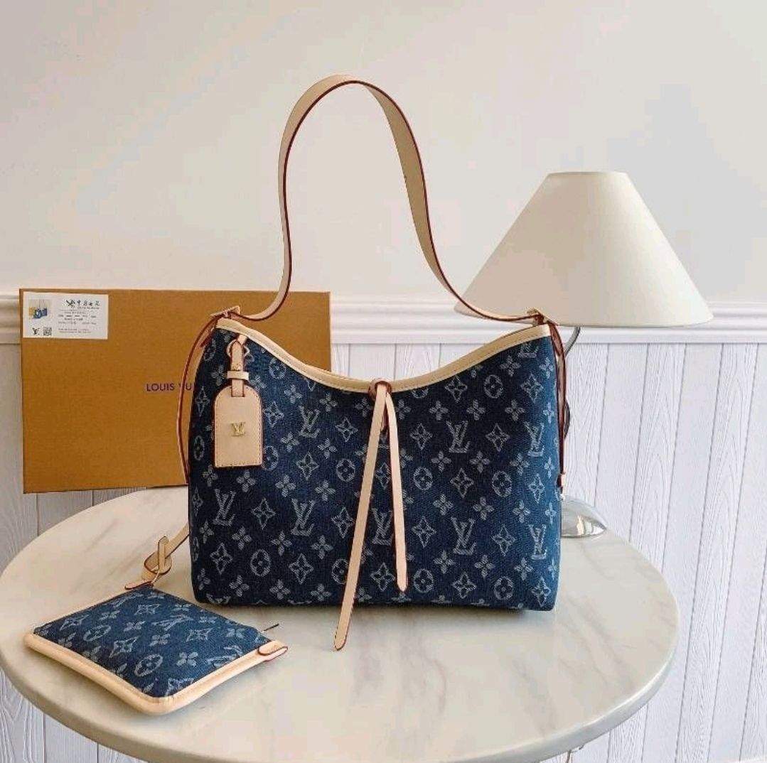 Borsa LV Denim blu