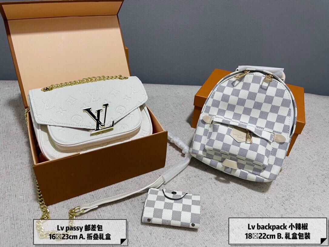 Set tre pezzi con scatola