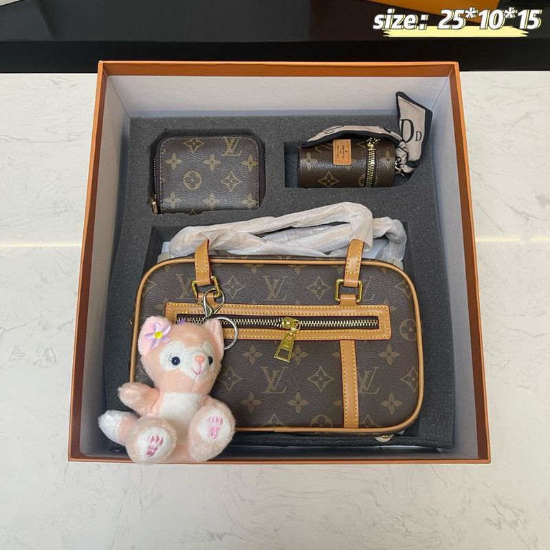 Set tre pezzi con scatola