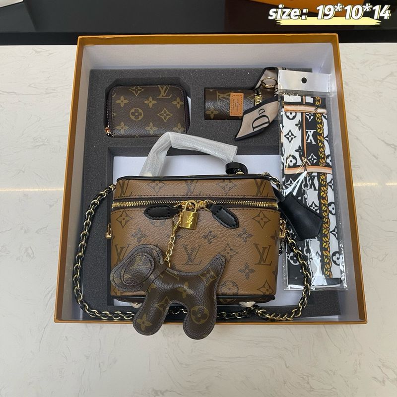 Set tre pezzi con scatola