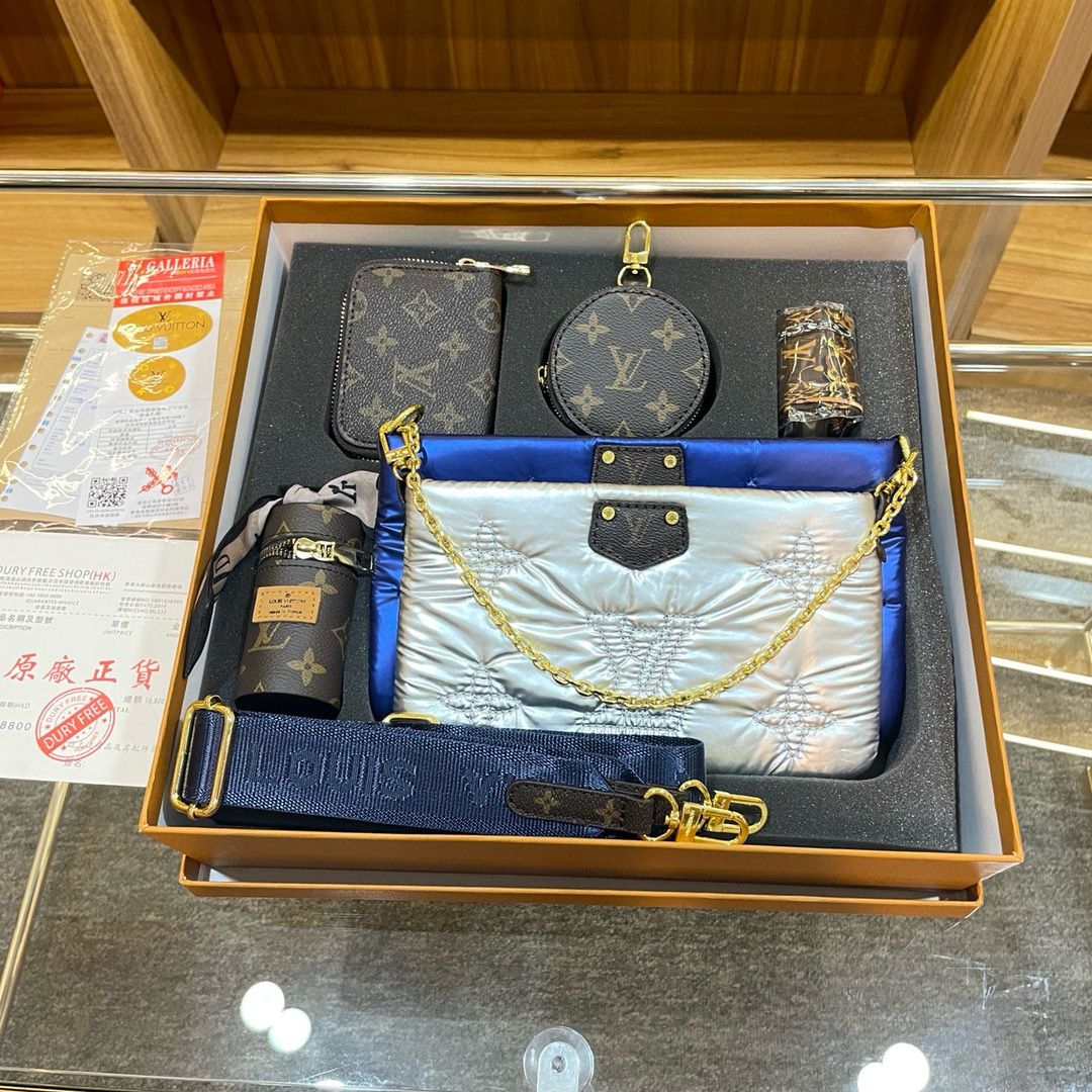 Set tre pezzi con scatola