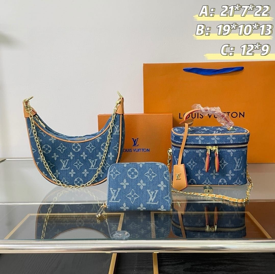 Set tre pezzi con scatola