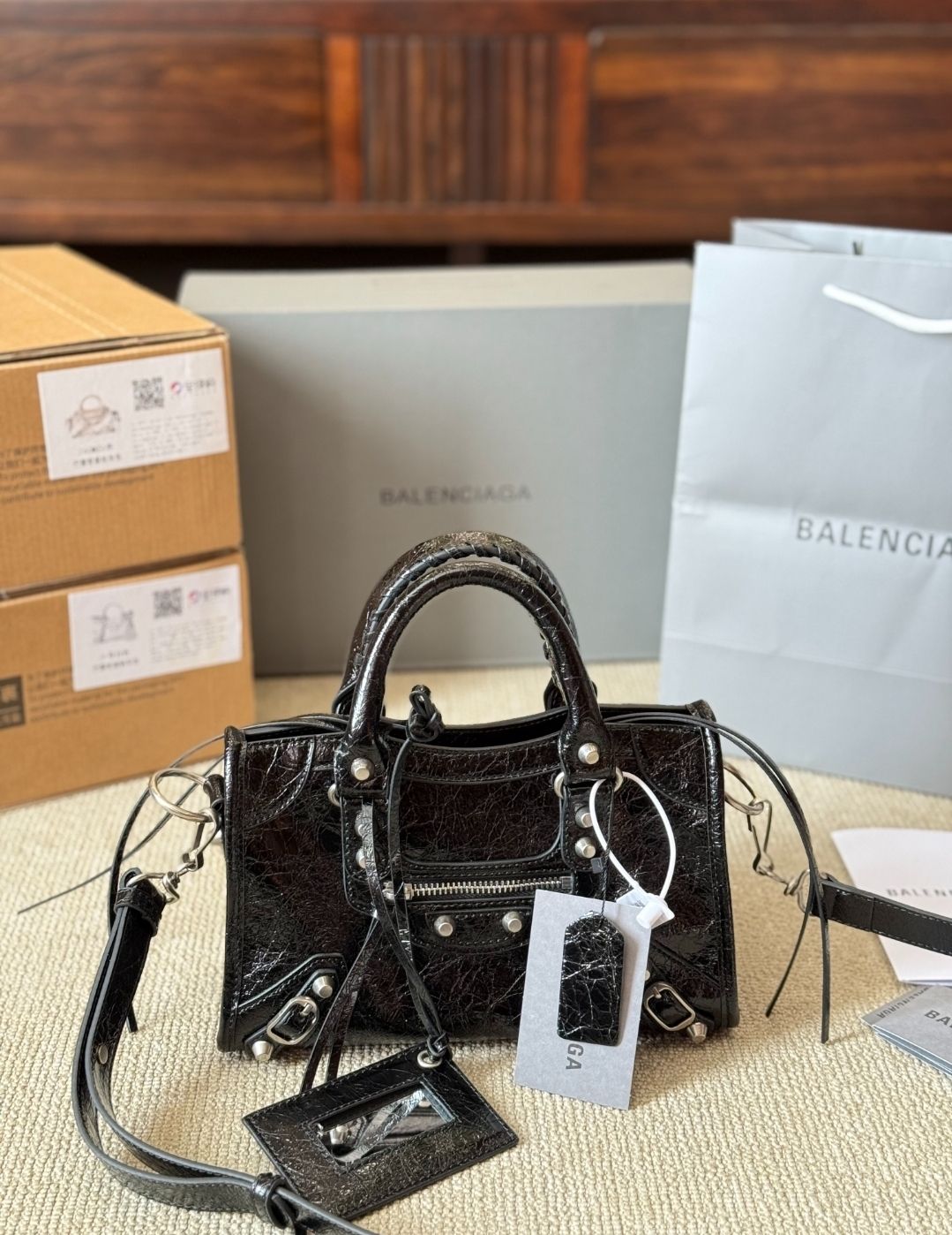 Art.Borsa completa di scatola