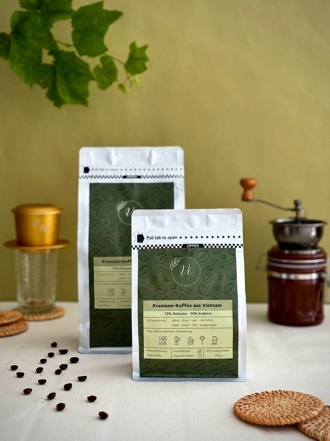 Vị Premium Kaffeebohnen