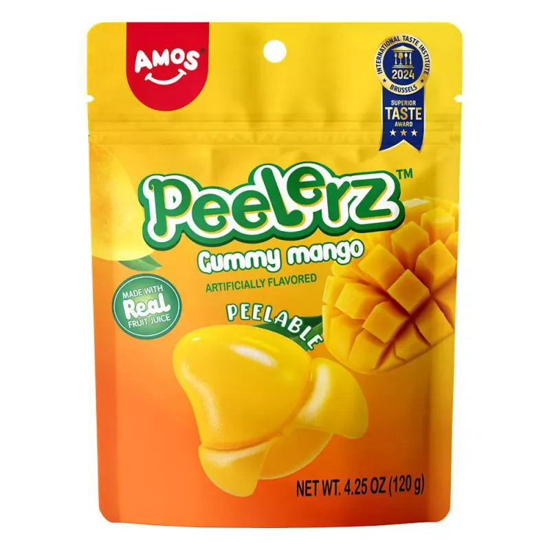 AMOS Peelerz TM Gummy Mango 4.25oz