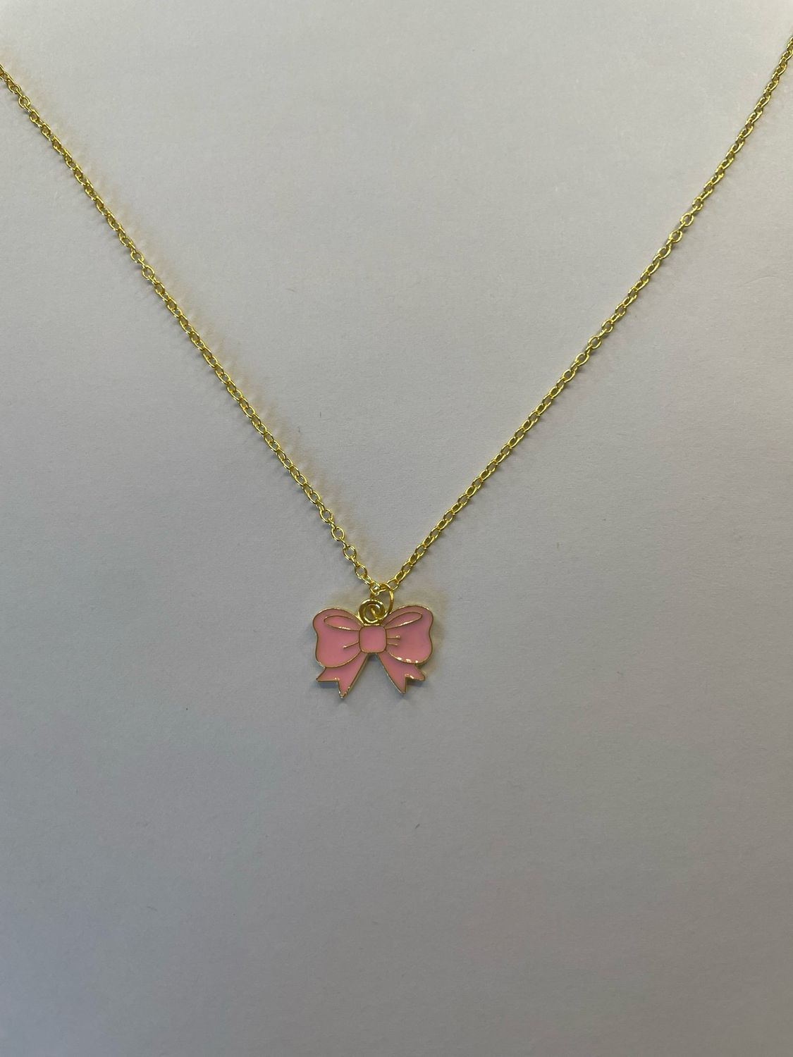 Cartoon Bow Necklace