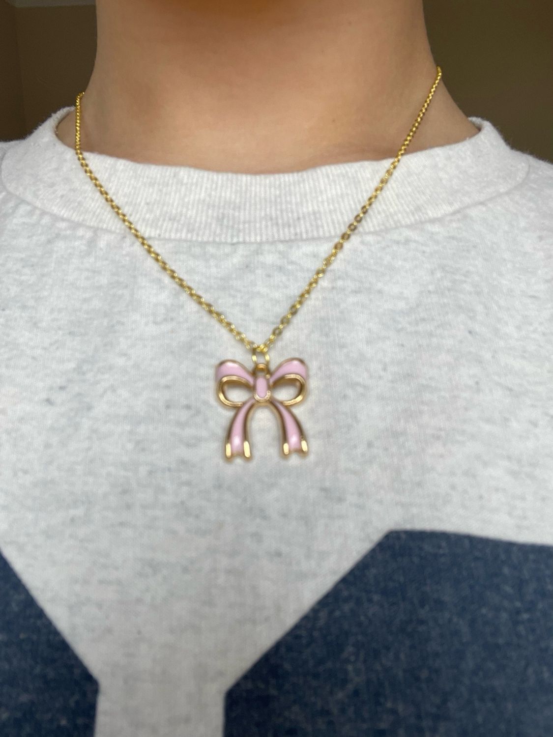 Princess Bow Necklace