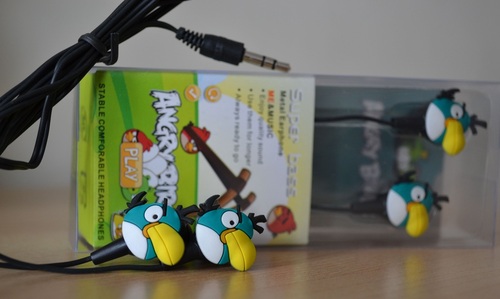 Audífonos Angry Birds