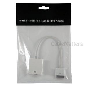 Cable adaptador Iphone HDMI