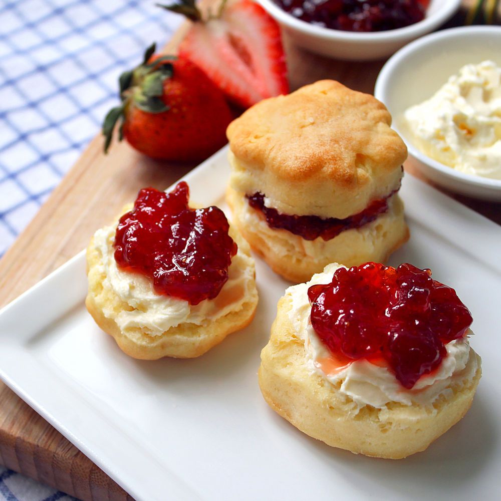 Scones - Croissants - Jam - Butter Platter (Serves 6)