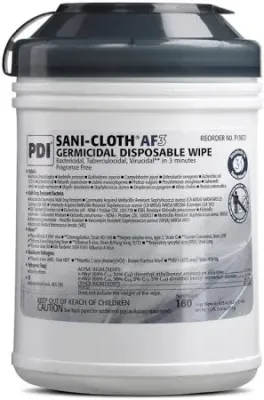 PDI Sani-Cloth AF3 Disinfectant Wipes 160 Count