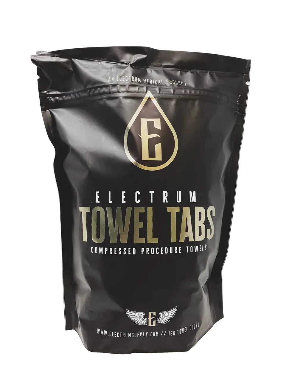 Electrum Towel Tabs 100 Towels Per Bag
