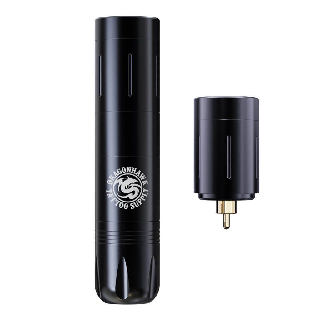 Dragonhawk Wireless Tattoo Pen Machine with 3.5MM Stroke | X3 Pro (2 Batteries)