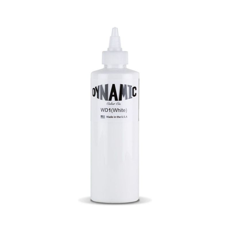 Dynamic White  Ink 8 oz Bottle