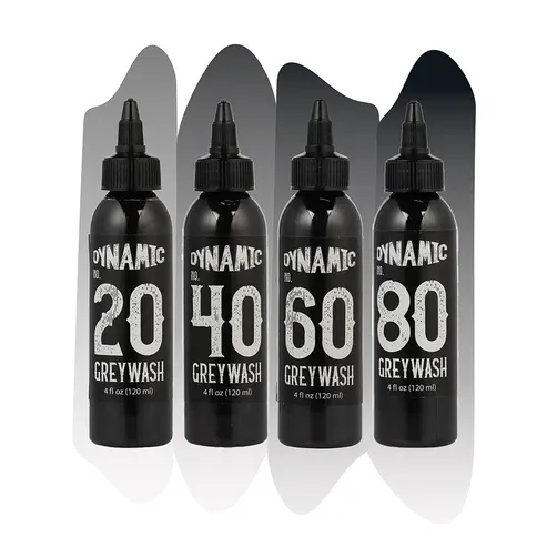 Dynamic Grey Wash Ink Set 4 oz Bottles