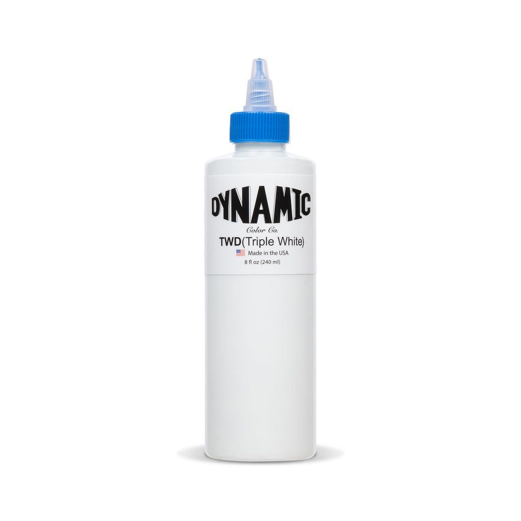 Dynamic Triple White  Ink 8 oz Bottle