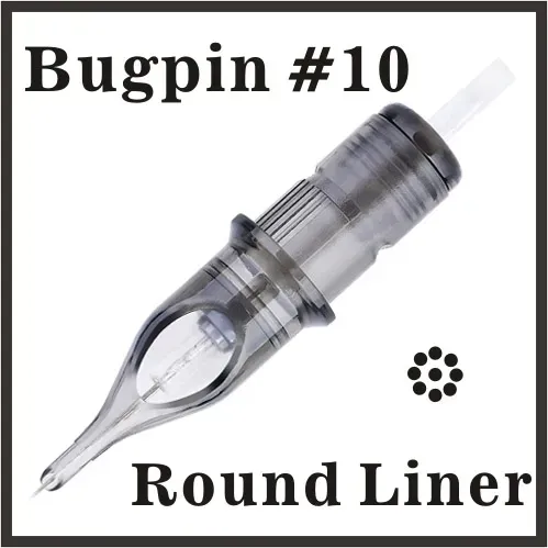 ELITE 5 Bprl Bugpin #10 Round Liners 20 Per Box