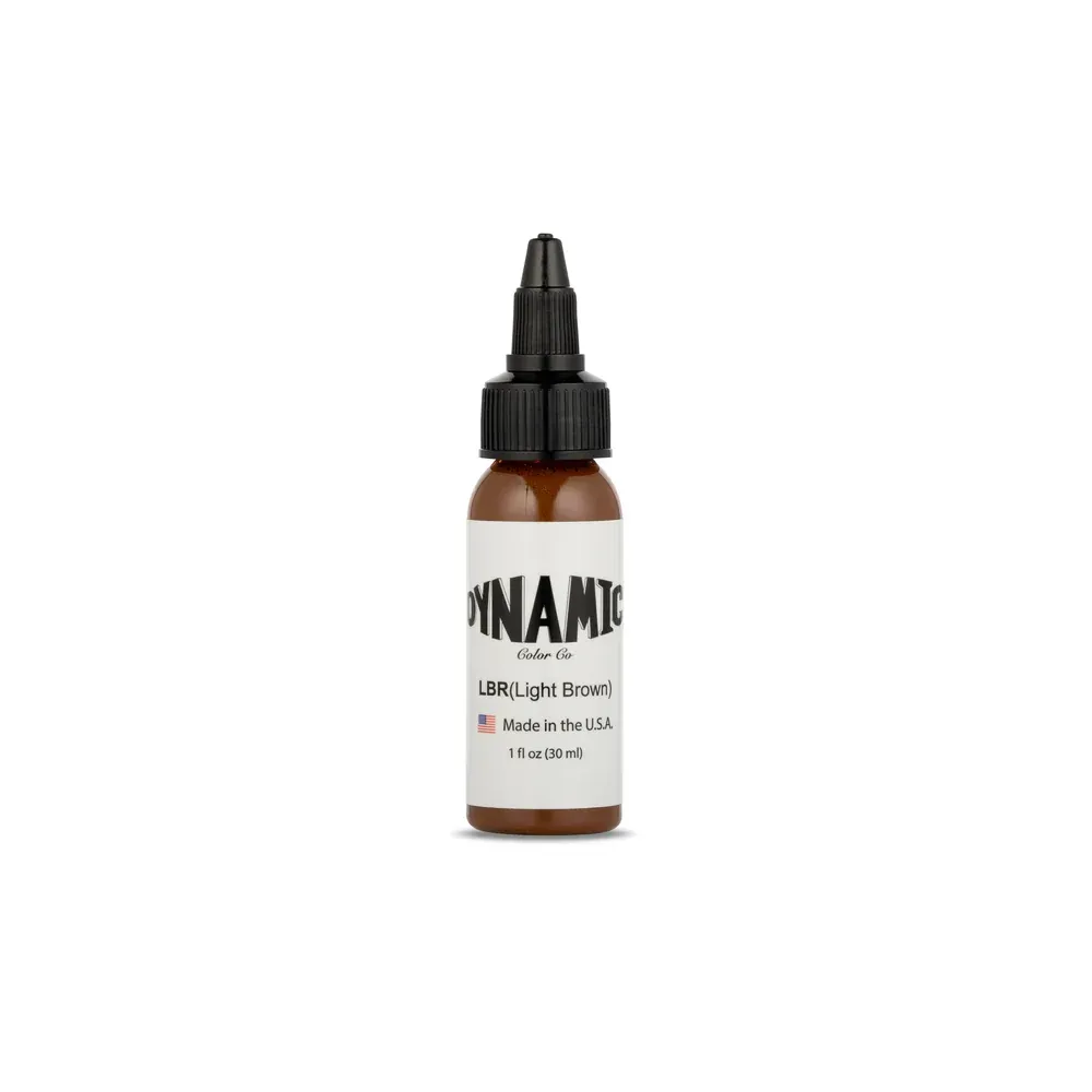 Dynamic Light Brown Ink 1oz Bottle