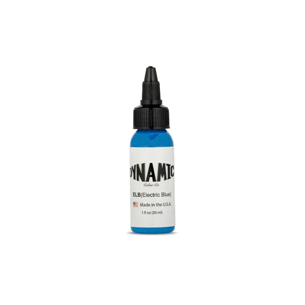 Dynamic Electric Blue Ink 1oz Bottle