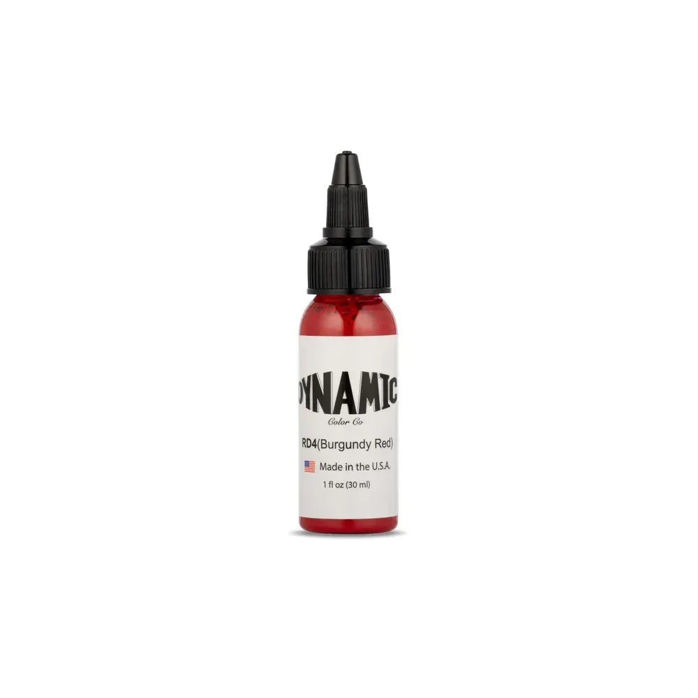 Dynamic Burgundy Red Ink 1oz Bottle
