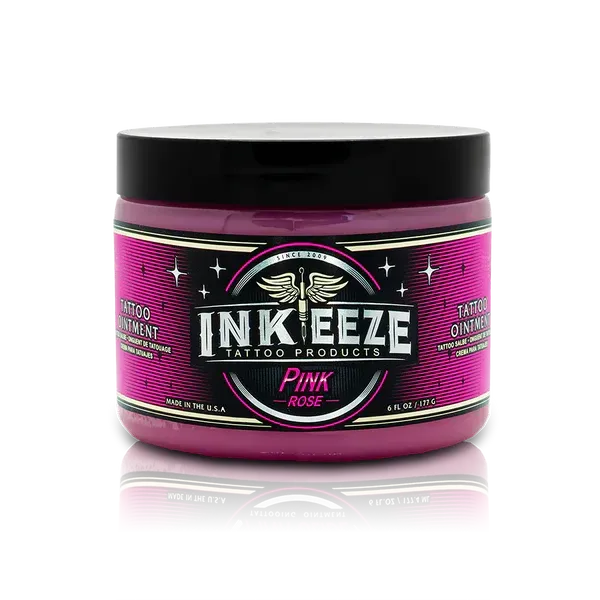 INK-EEZE Pink Tattoo Ointment  6 oz
